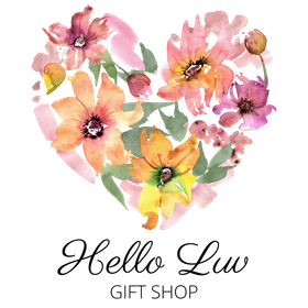 Hello Luv Gift Shop Logo