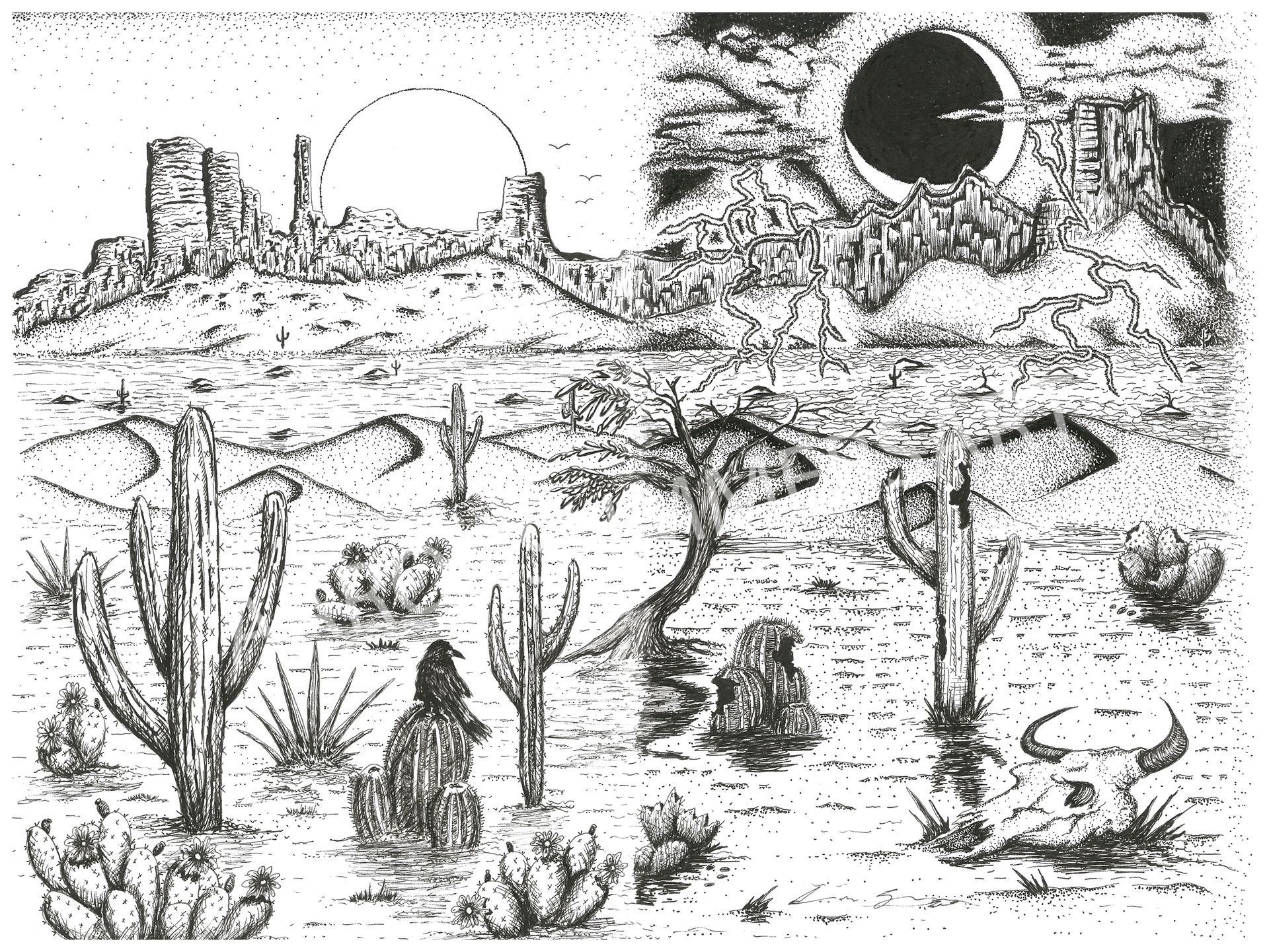 Artwork by Aaron Summers Art