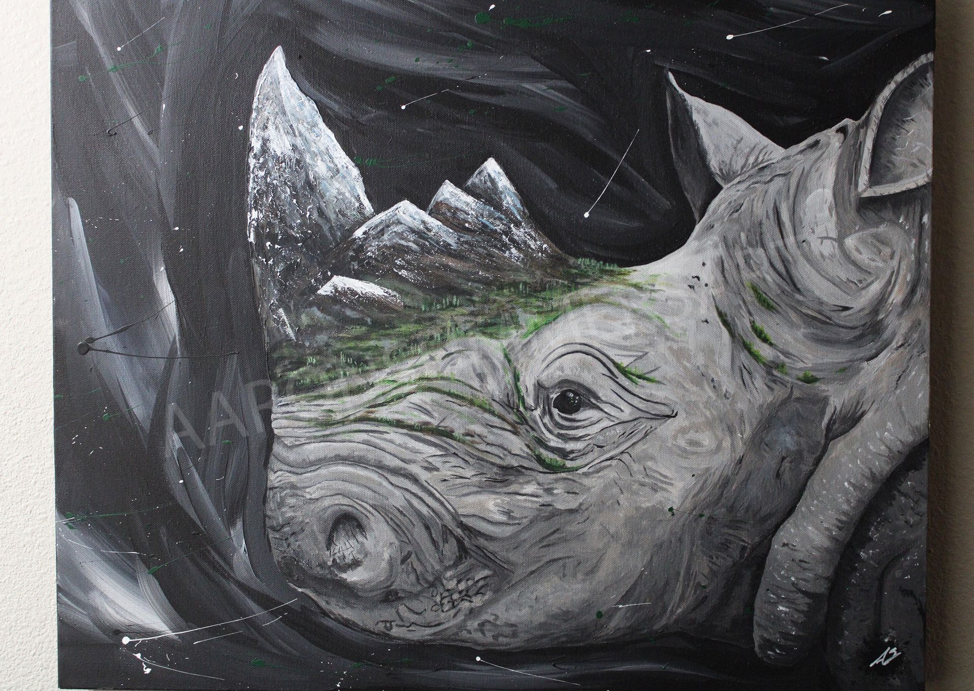 Artwork by Aaron Summers Art