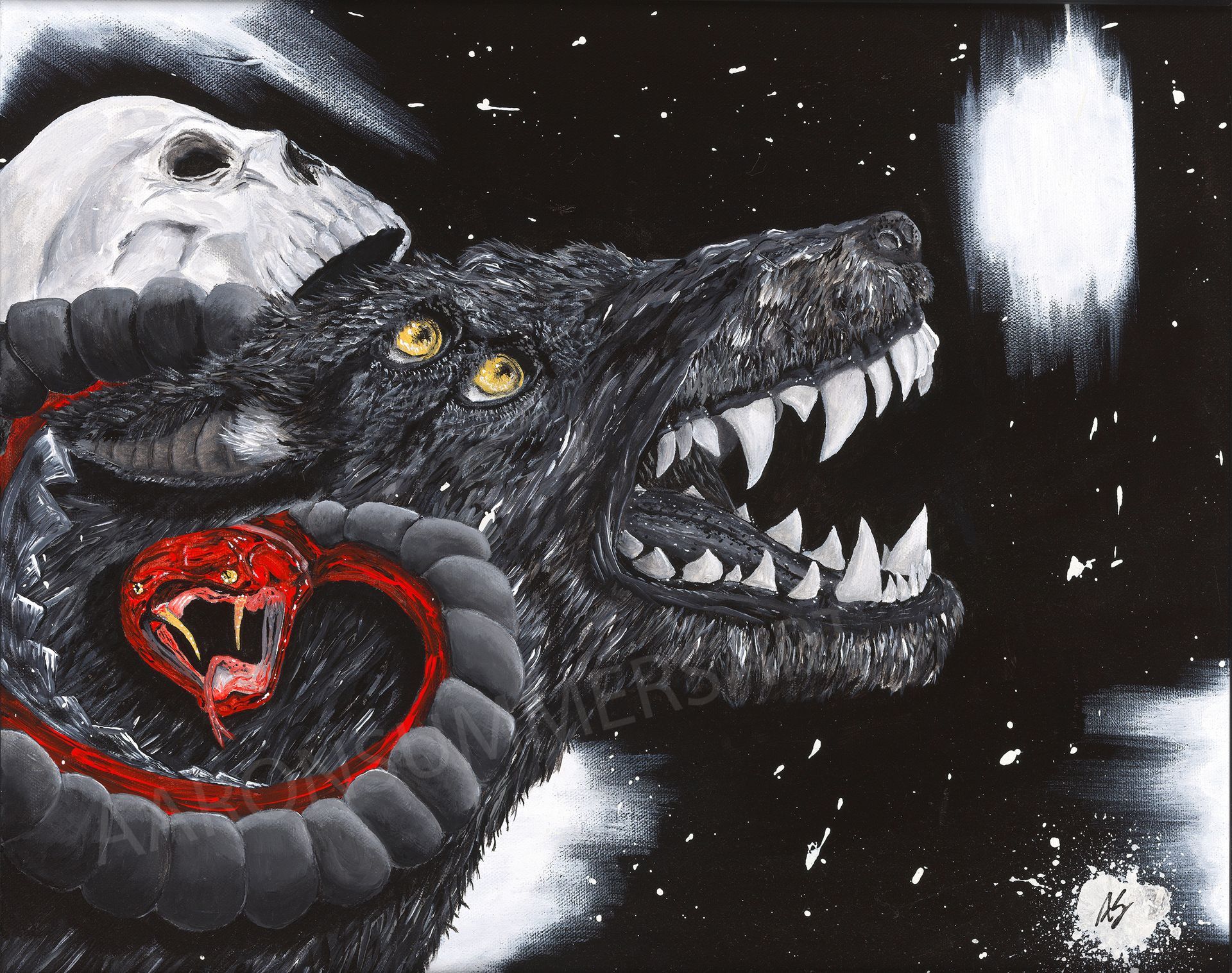 Artwork by Aaron Summers Art