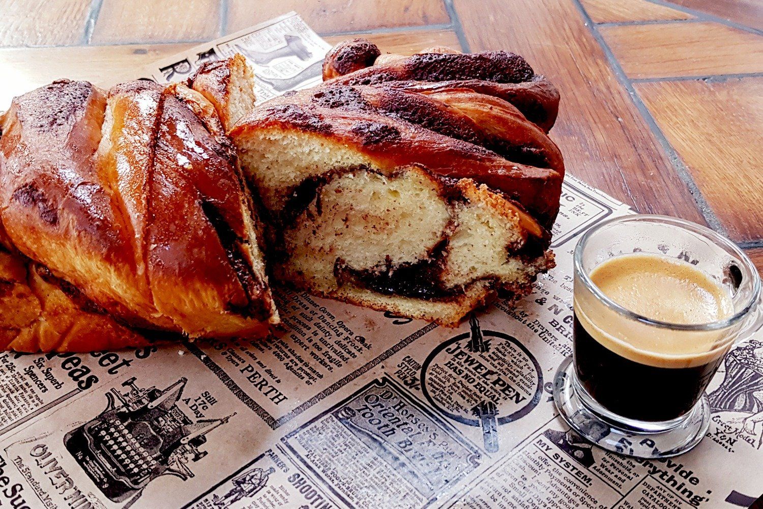 Babka chocolat
