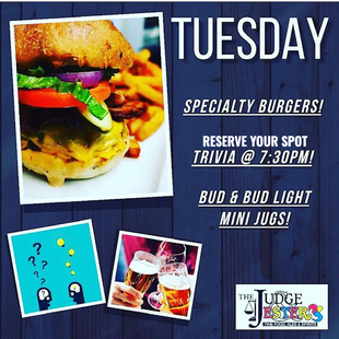 Tuesday Burger Special