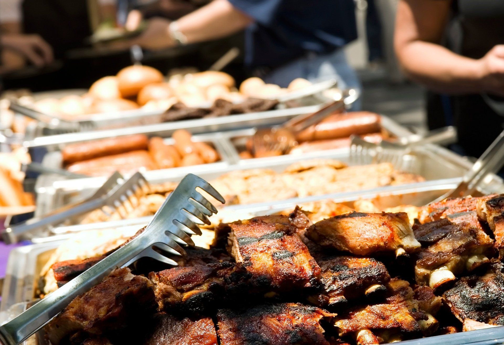 Events, Graduation, Wedding Caterer in the Greater Kansas City Area ribs and Pulled Pork