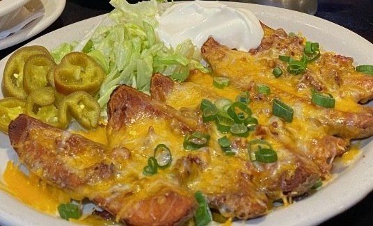 Potato skins Smokehouse bbq kansas city