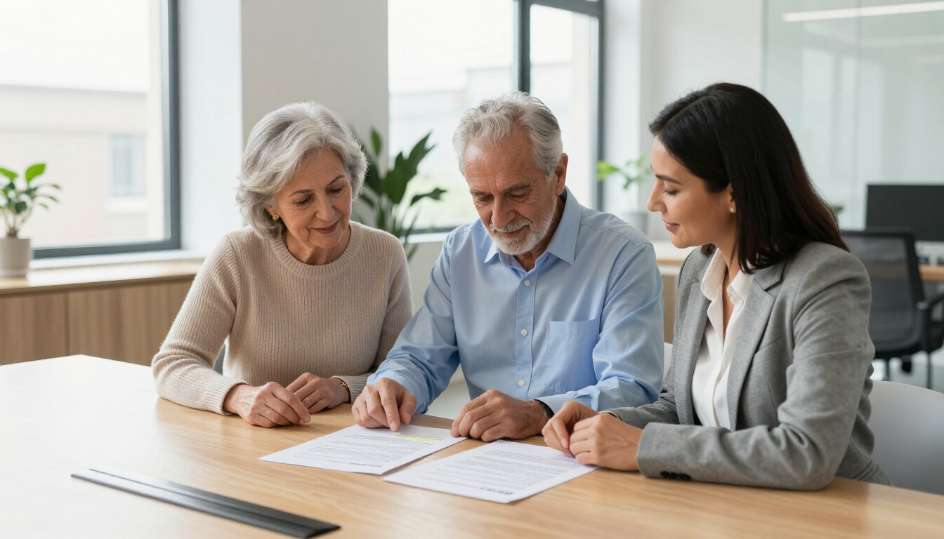 Family meeting with lawyer