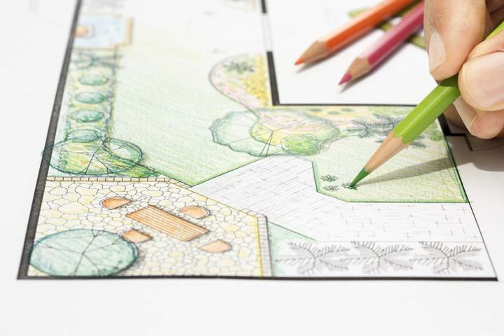 landscape architect design garden plan