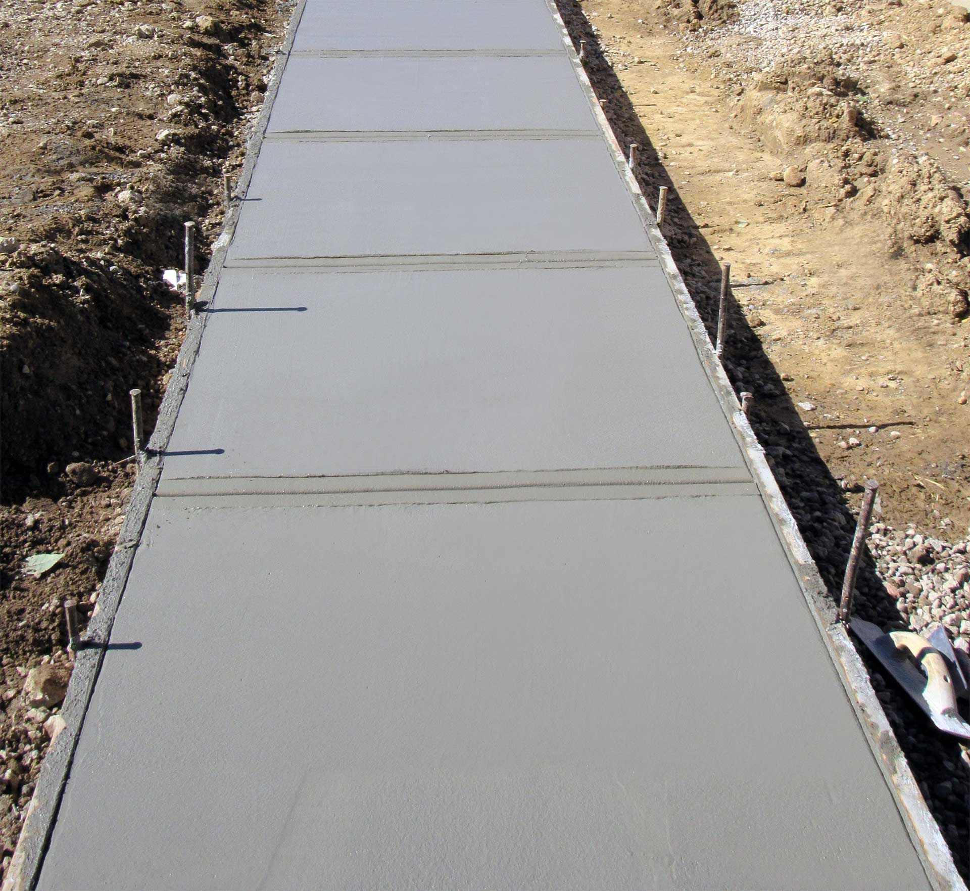 Smooth And Durable Concrete Pathways In Mount Pleasant
