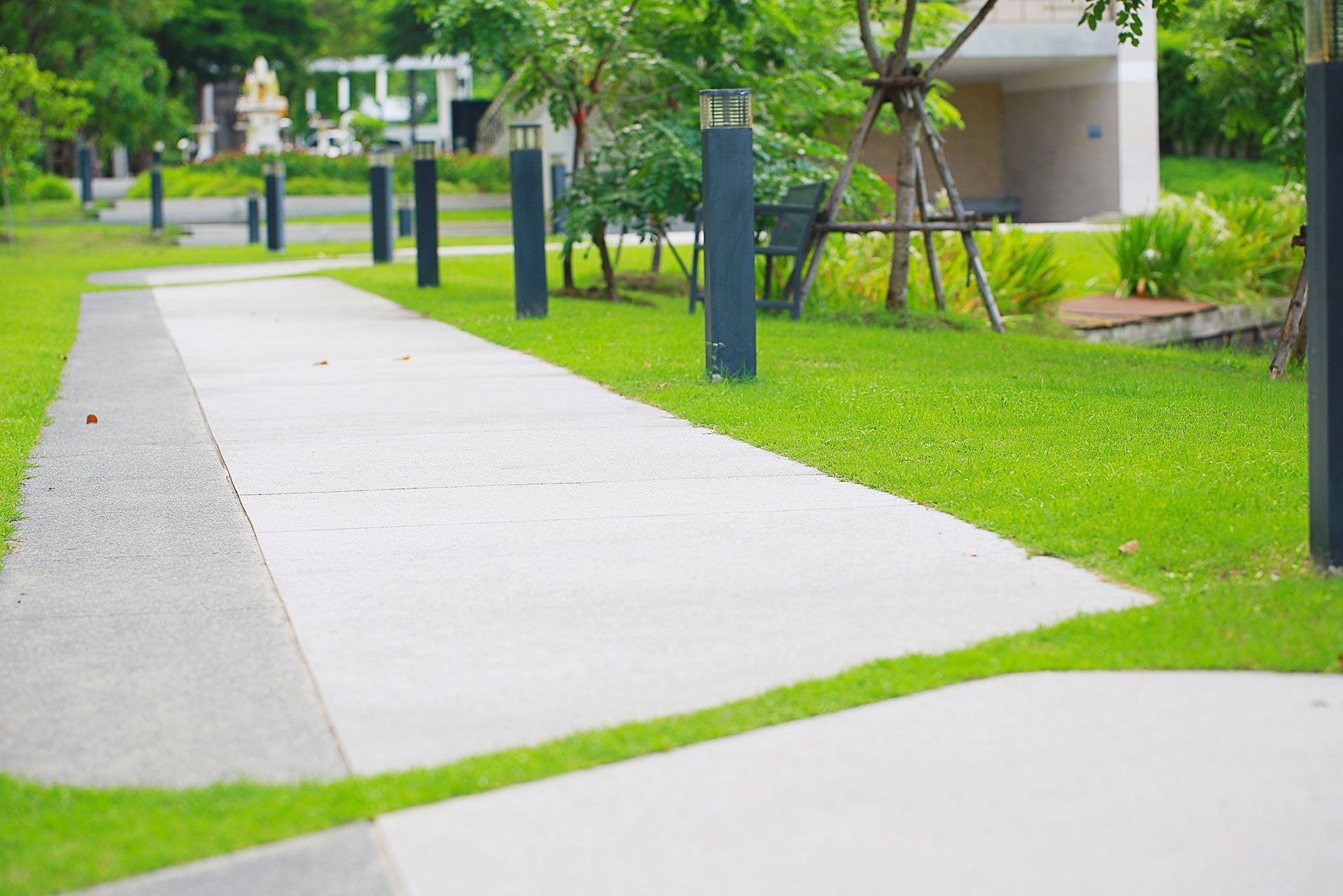 Modern Concrete Pathway In Mackay Australia