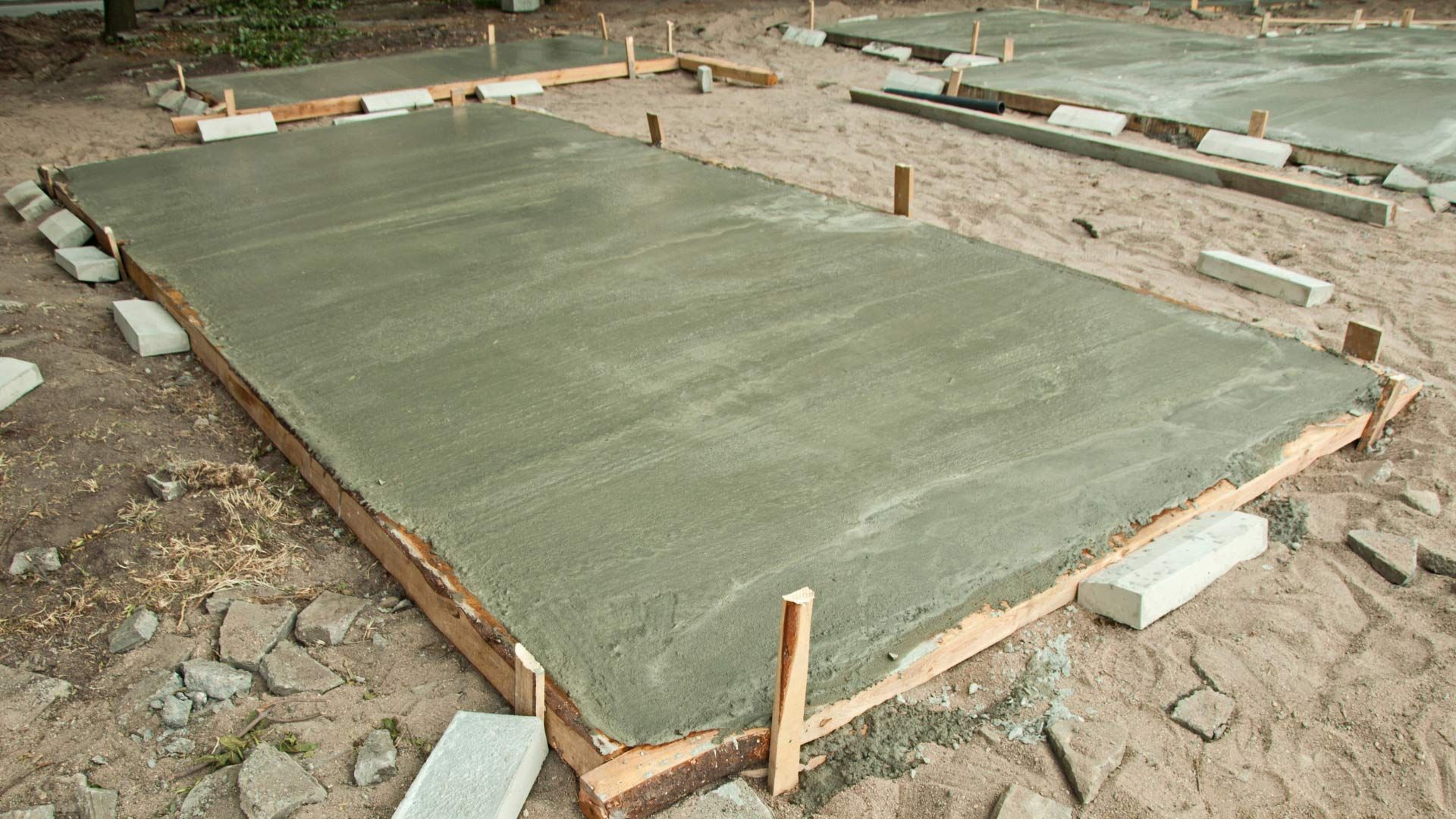 Fresh  Concrete Slabs In Mackay QLD