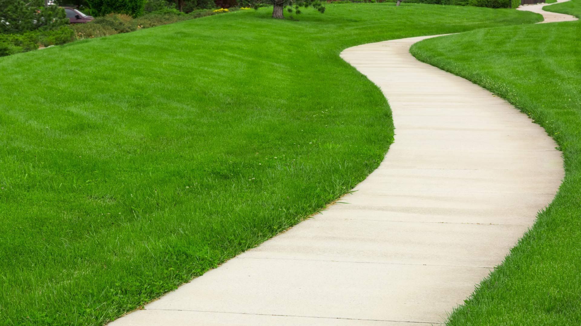 Slip Resistant Coloured Concrete Path  In Mackay QLD