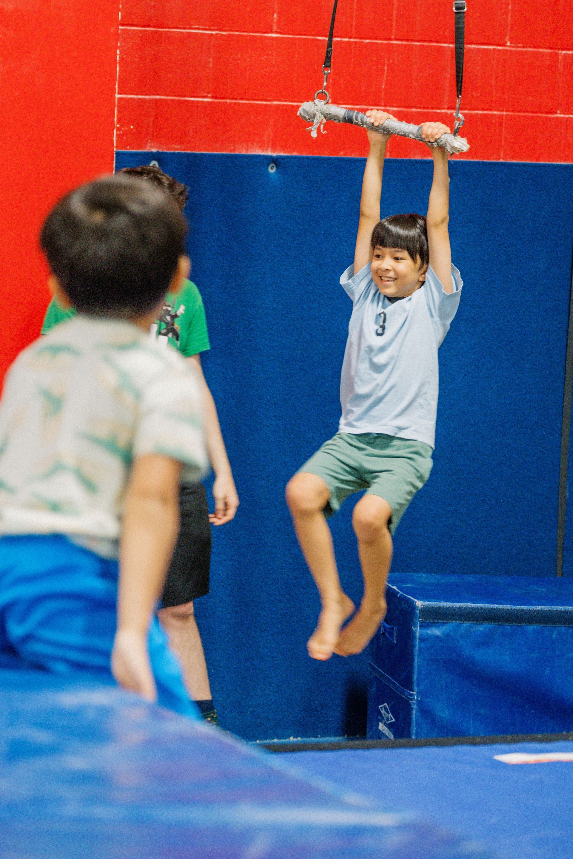 kids in a gym