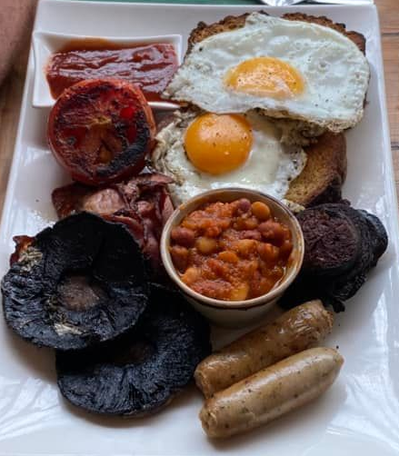 A Large Serving Big Breakfast — 321 Cafe Learmonth In Learmonth, VIC