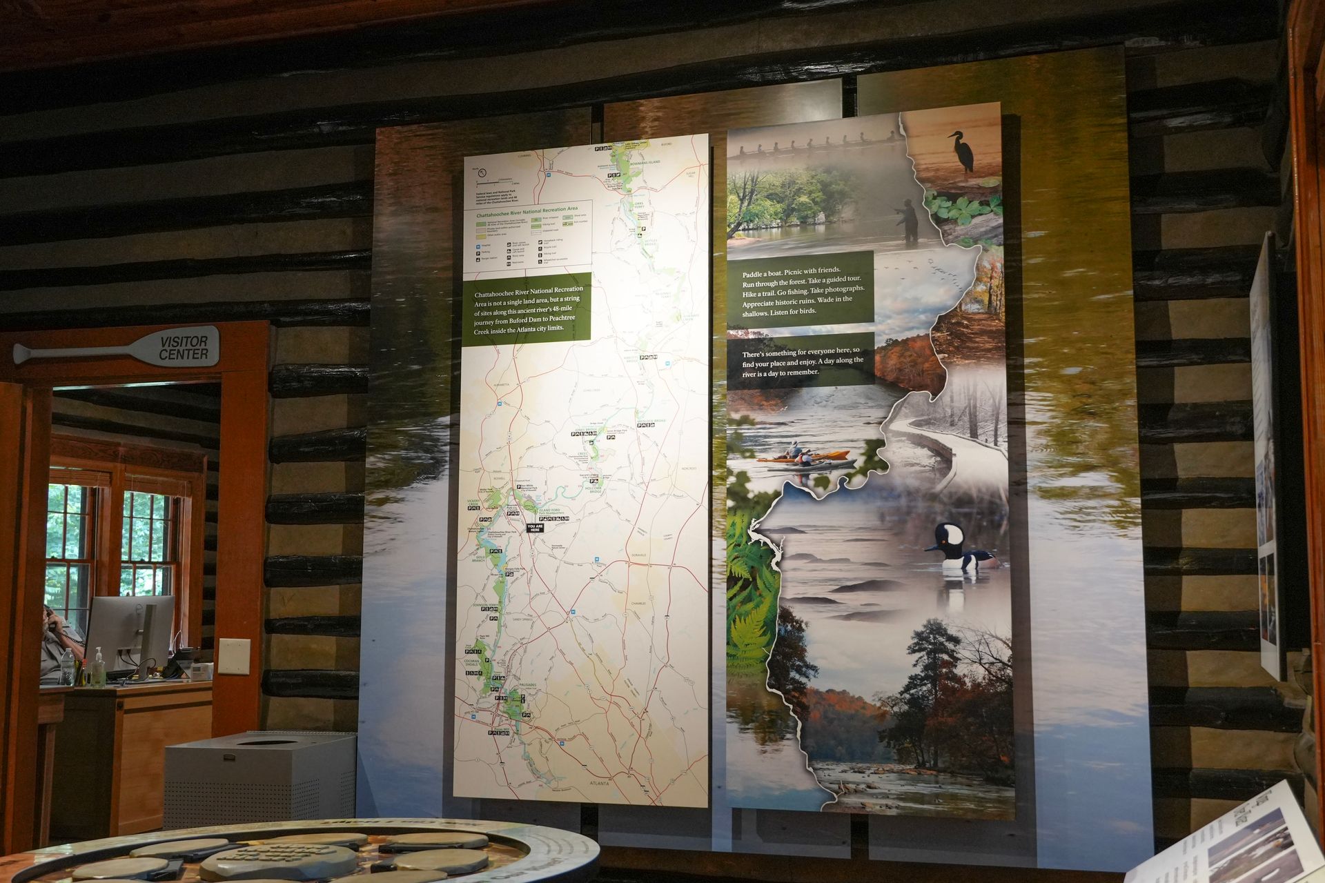 Island Ford Visitor Center at Hewlett Lodge