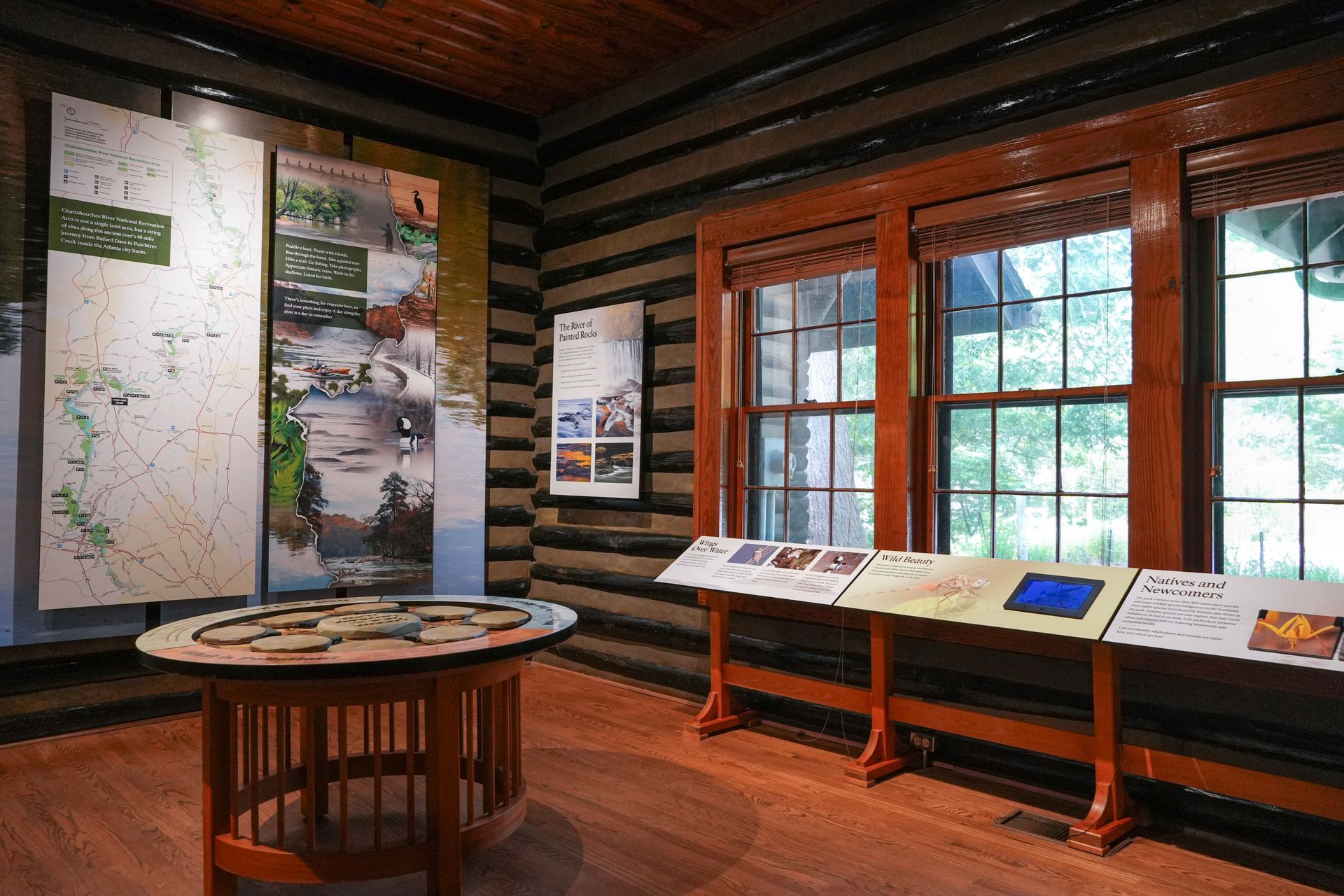 Island Ford Visitor Center at Hewlett Lodge