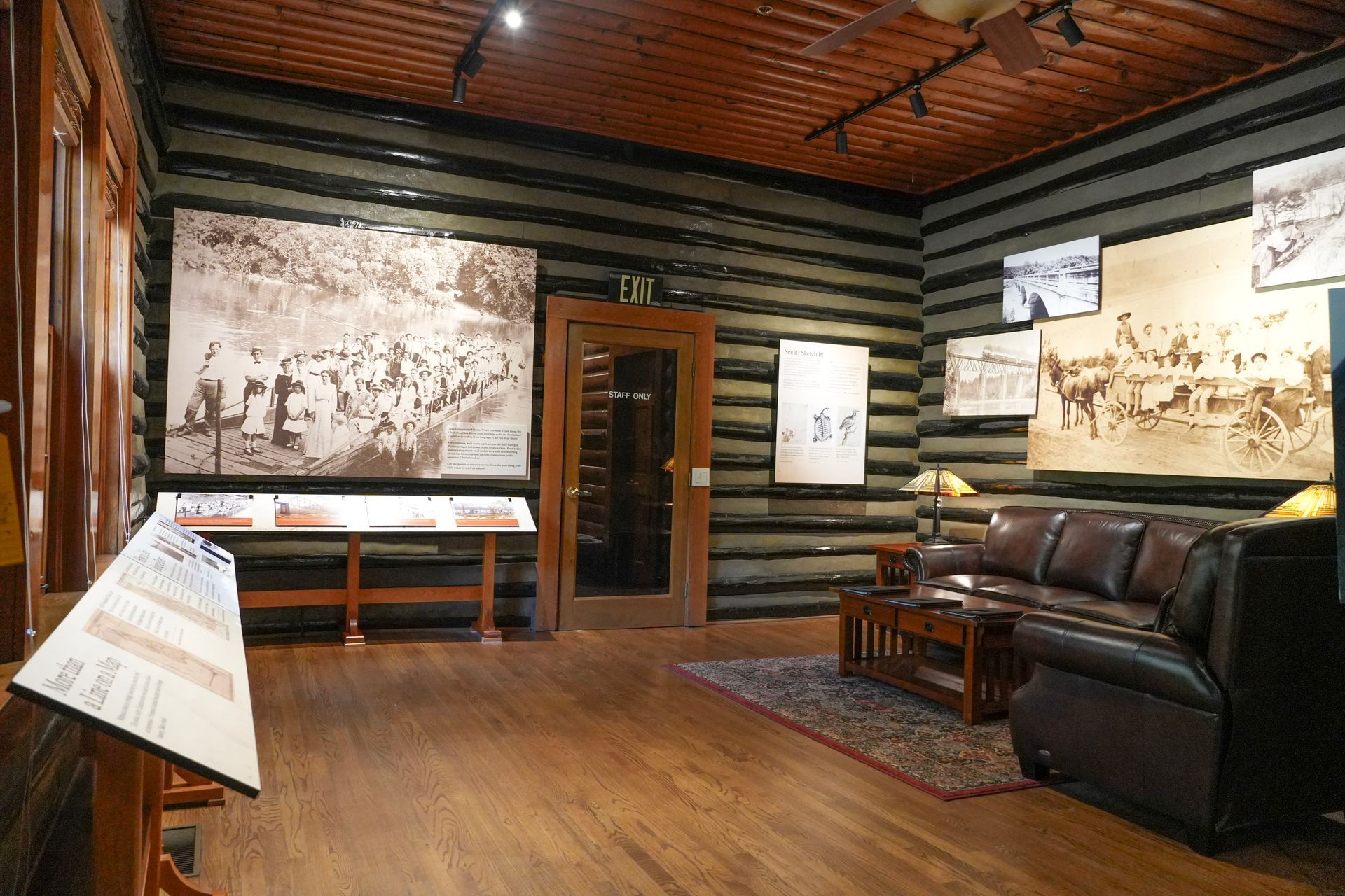 Island Ford Visitor Center at Hewlett Lodge