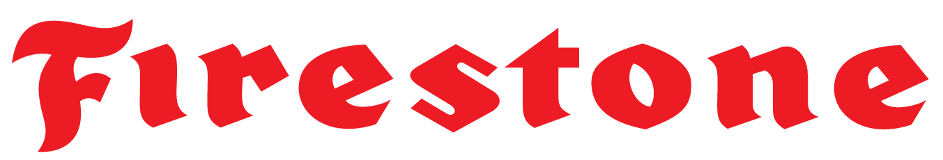 The red Firestone logo text on a white background.