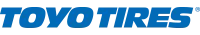 The Toyo Tires logo in blue text on a white background.