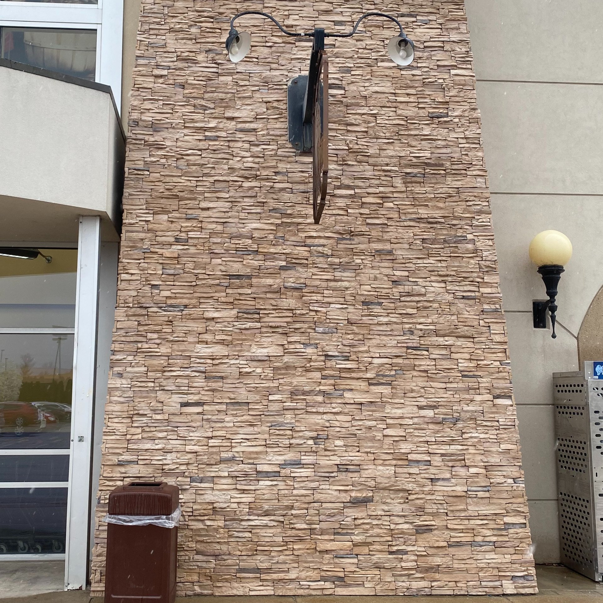 Slate Stone Wall