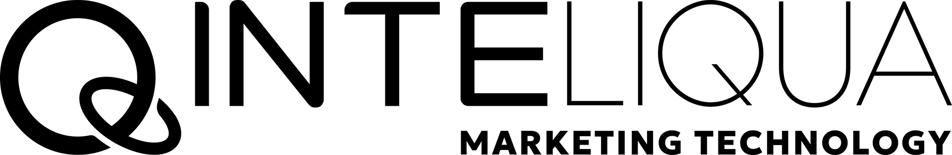Logo for Inteliqua, featuring a stylized
