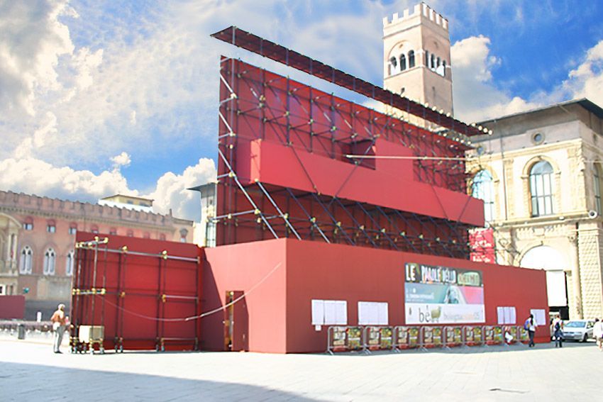 Schermo piazza Maggiore Bologna