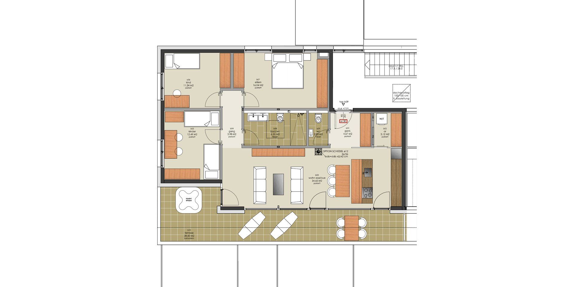 unique87 Wohnanlage Rautenweg Dornbirn Top B09