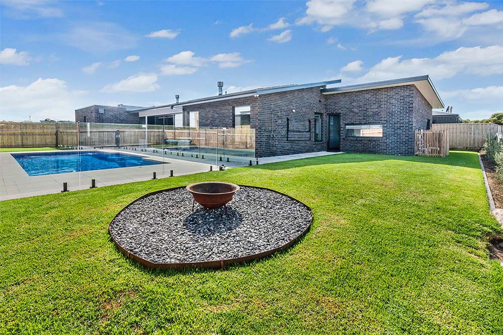 Backyard, Fire Pit