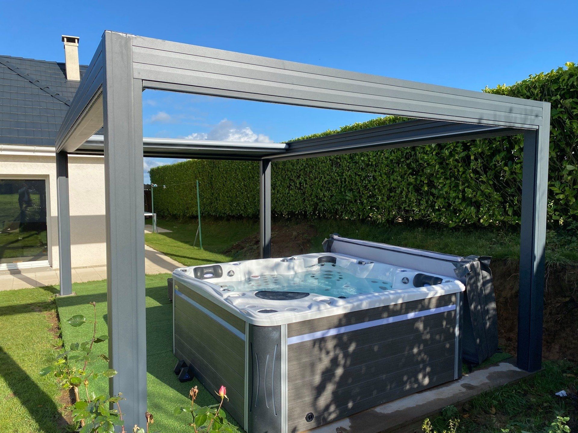 spa jacuzzi famille