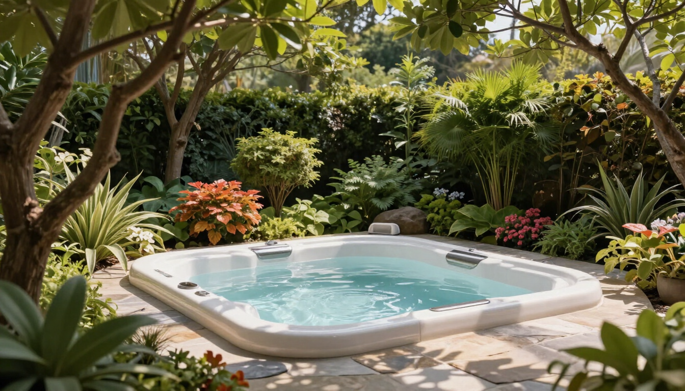 Spa posé, semi-enterré ou encastré : quelle installation ?