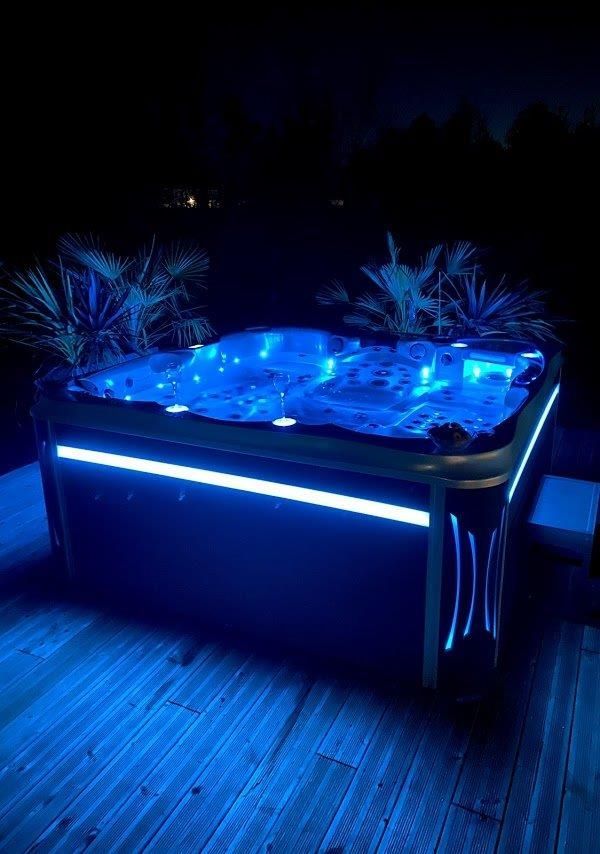 jacuzzi de nuit