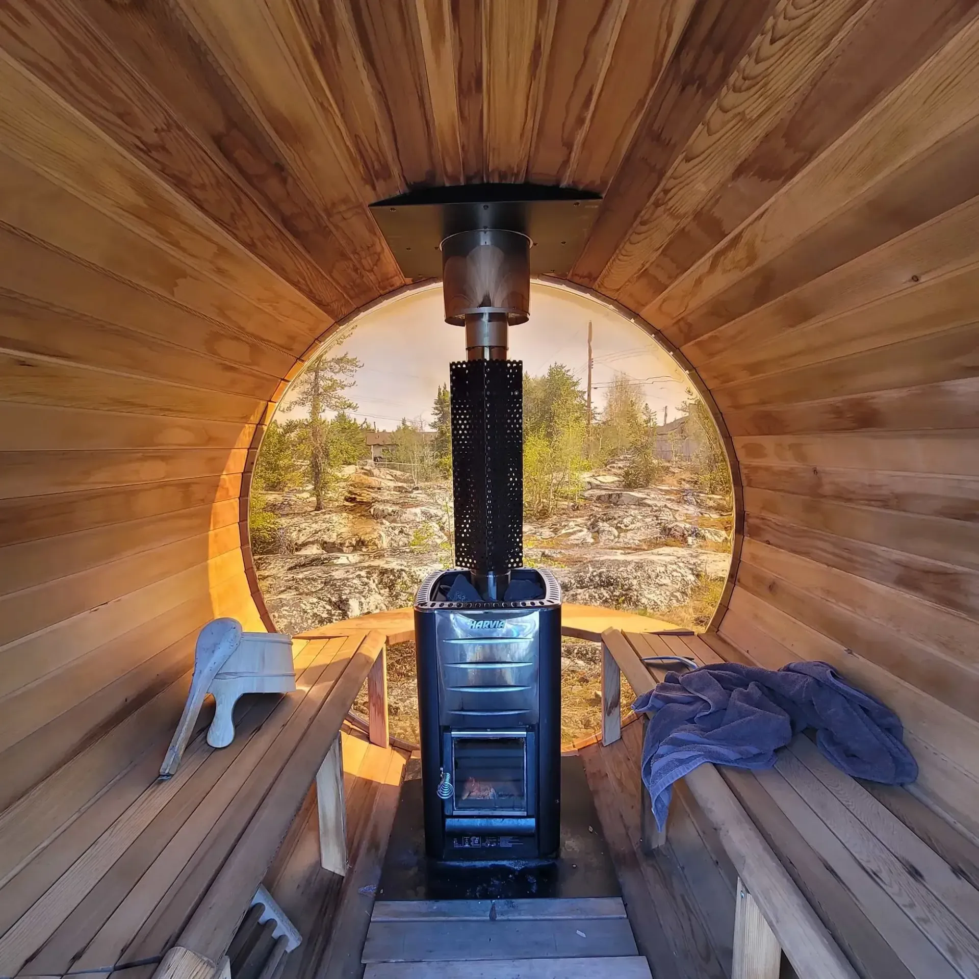 sauna oceanview