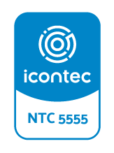 Un cartel azul y blanco que dice ntc 5555