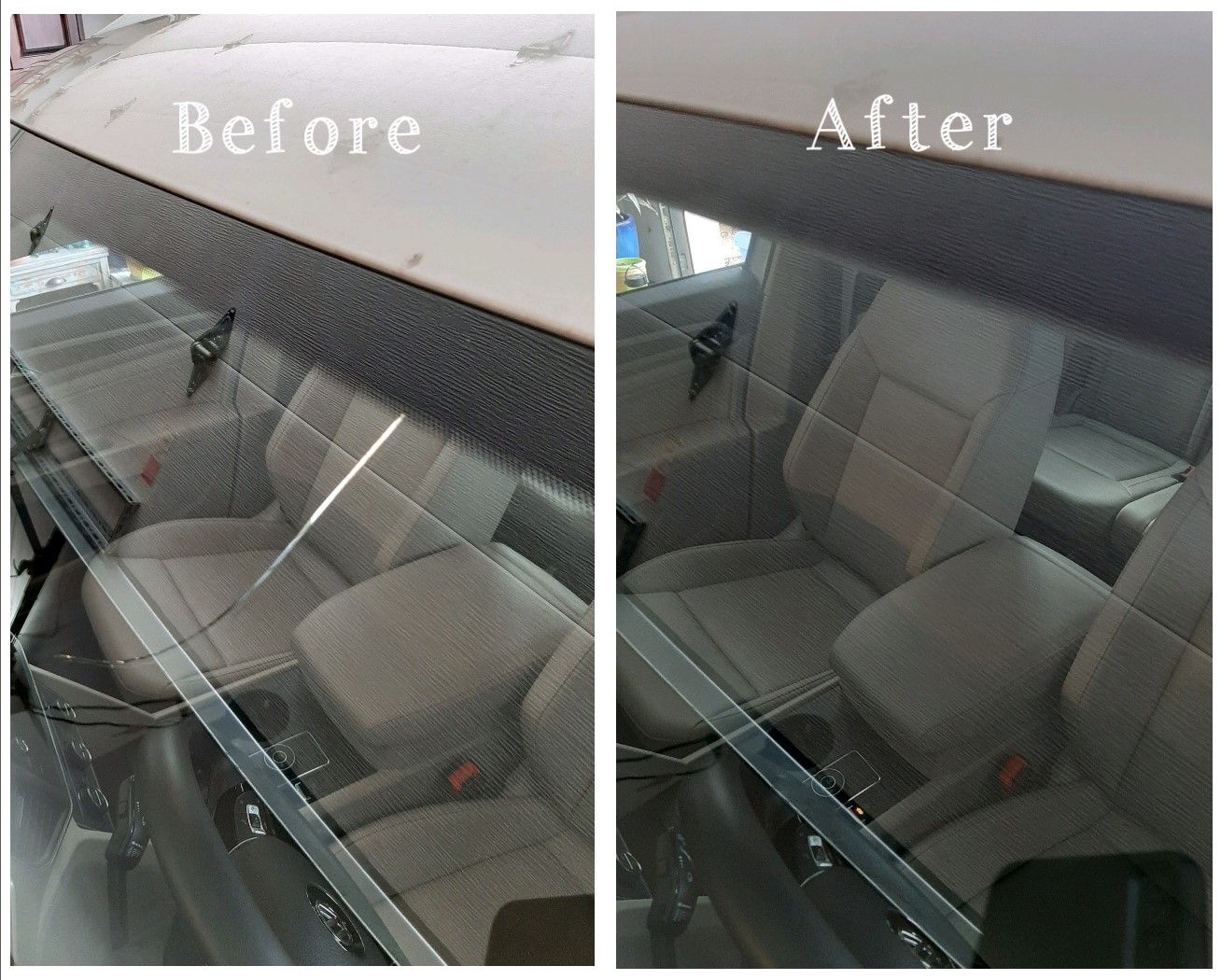 Before & After Windshield | Virginia Beach, VA | Jody Repair