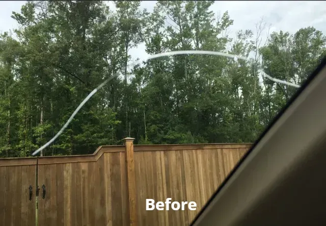Window With Crack | Virginia Beach, VA | Jody Repair