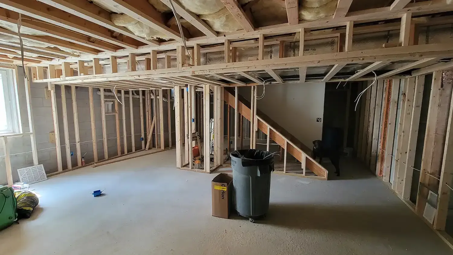 Remodeling Modern Basement