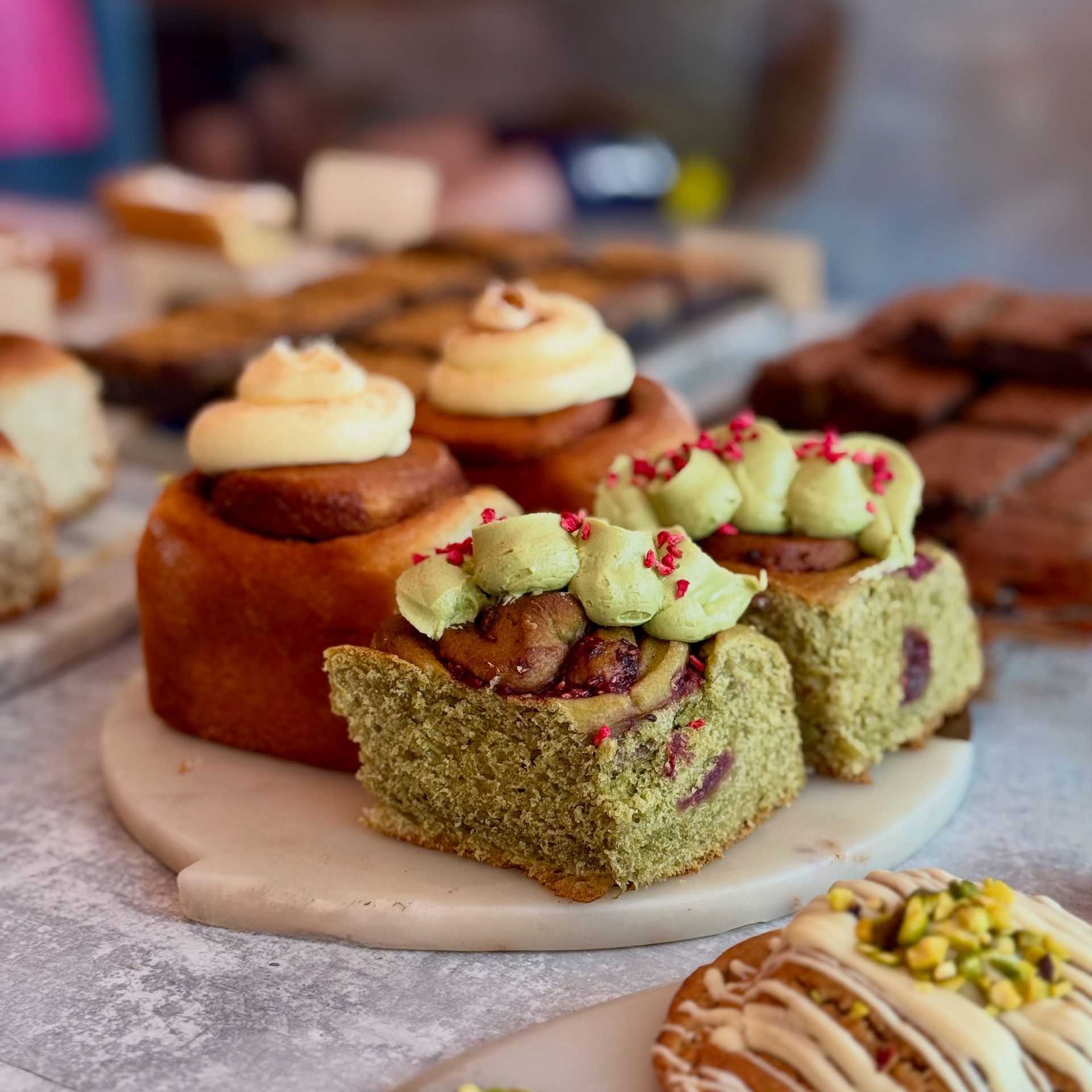 Matcha buns