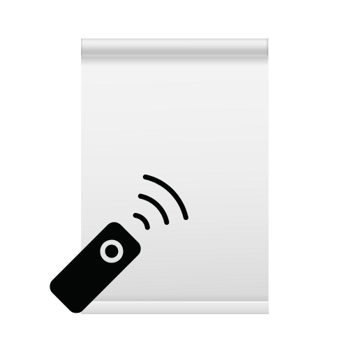 Motorised blinds with remote