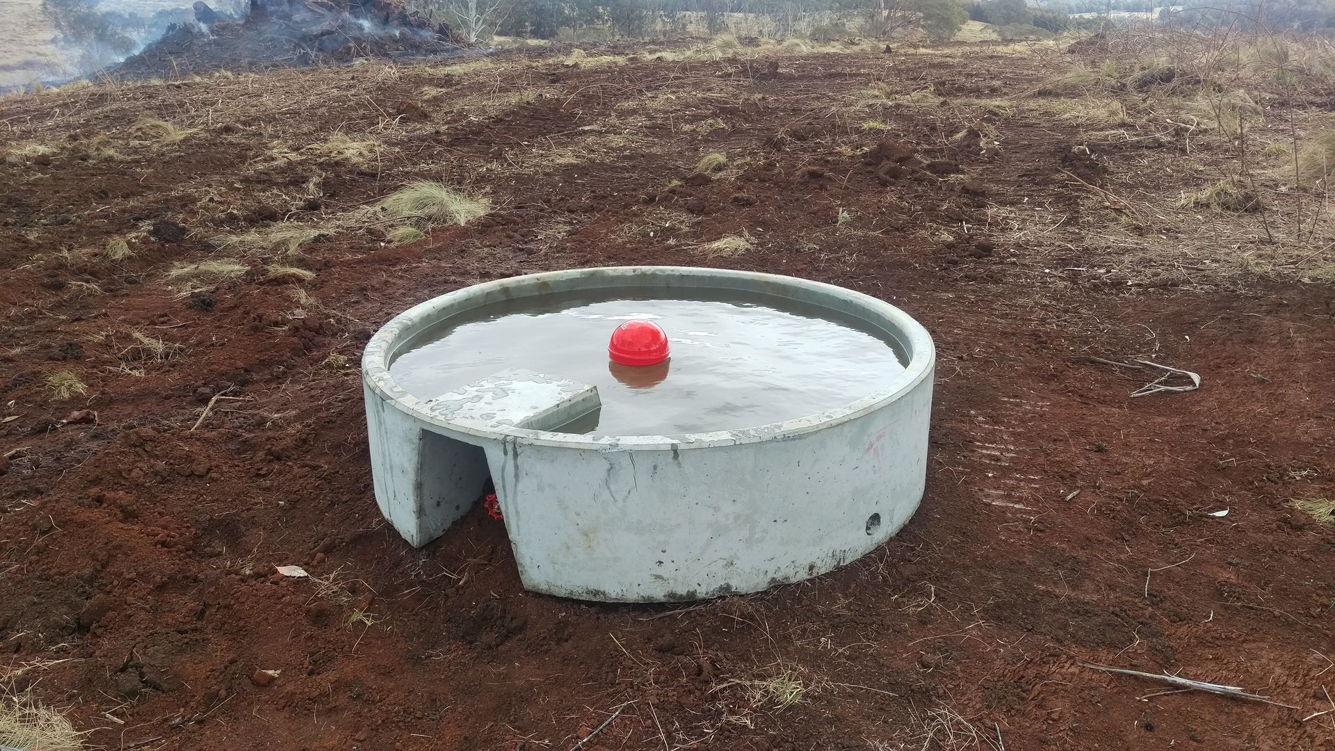 Water From A Well Filling An Irrigation Pond — Wade N Water In Armidale, NSW