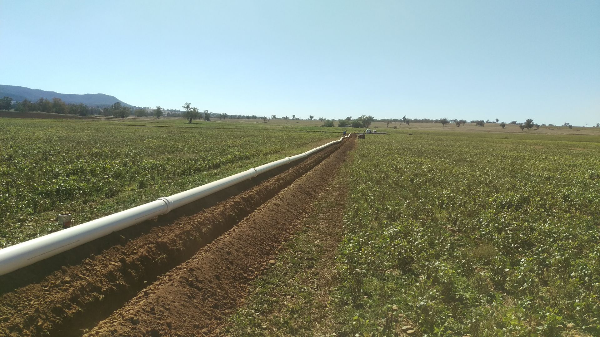 Pipe for Distribution of Water on Rural Property — Wade N Water In Armidale, NSW