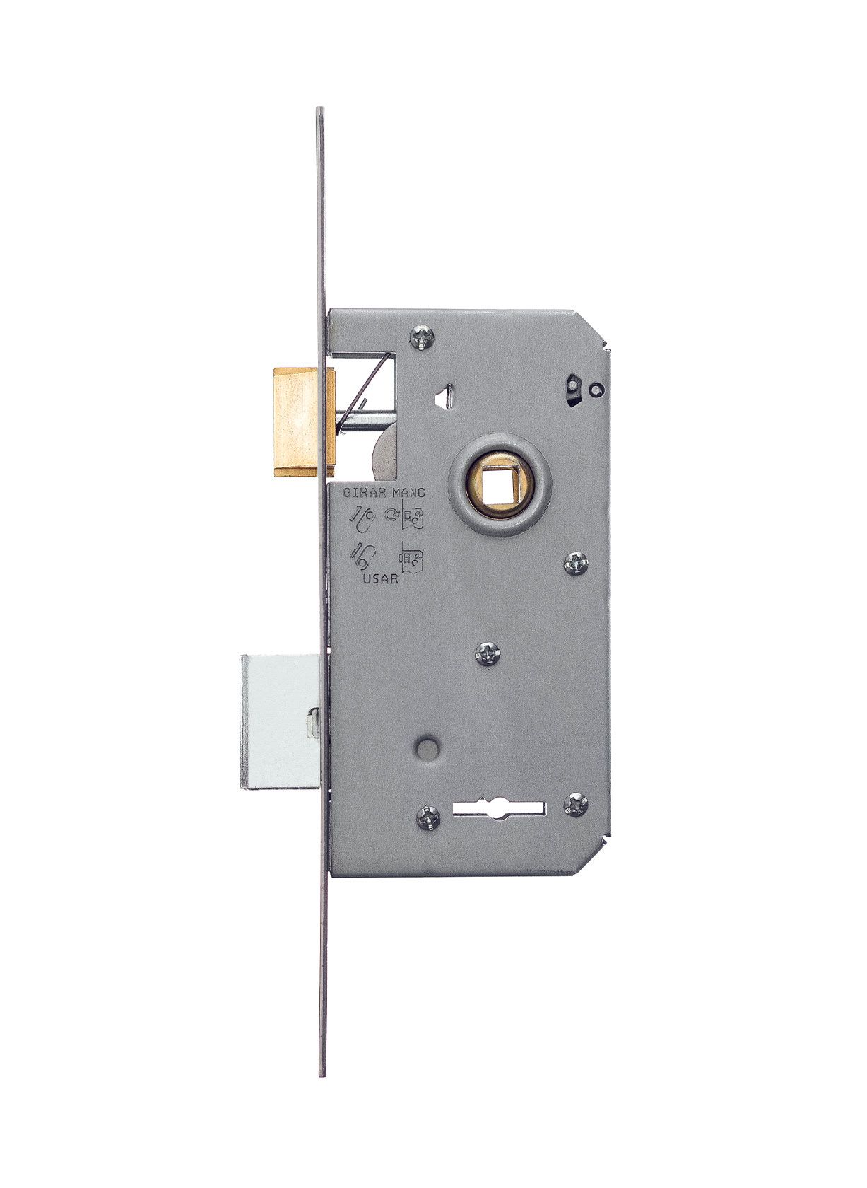 CERRADURA EXTERIOR 4006 FRENTE ACERO INOXIDABLE KALLAY