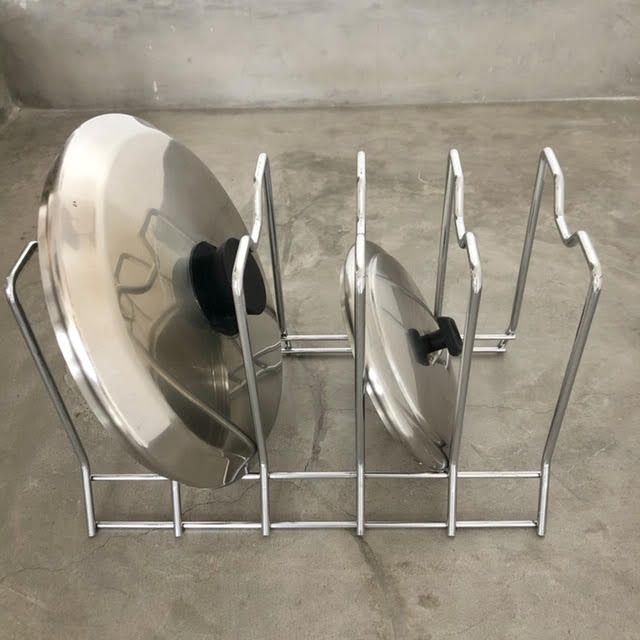 ORGANIZADOR DE TAPAS OLLAS CROMO SOLDART