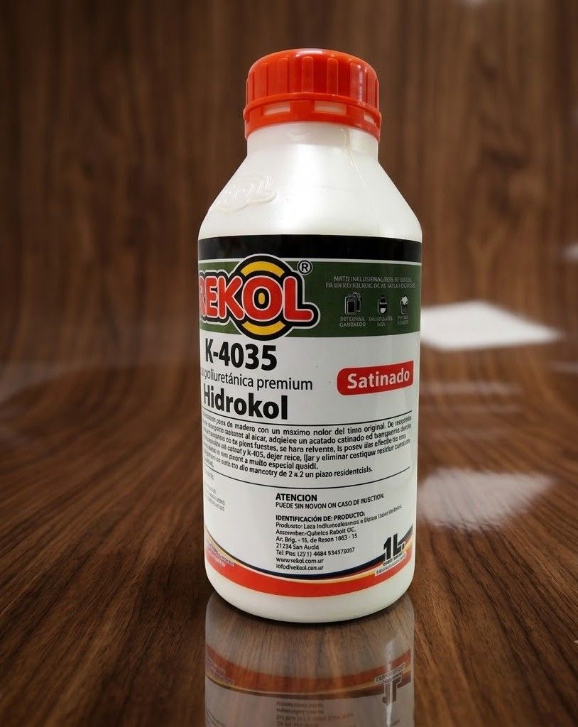 LACA POLIURETANICA 1 LT BASE ACUOSA SATINADO ALTO TRANSITO H4035 KEKOL