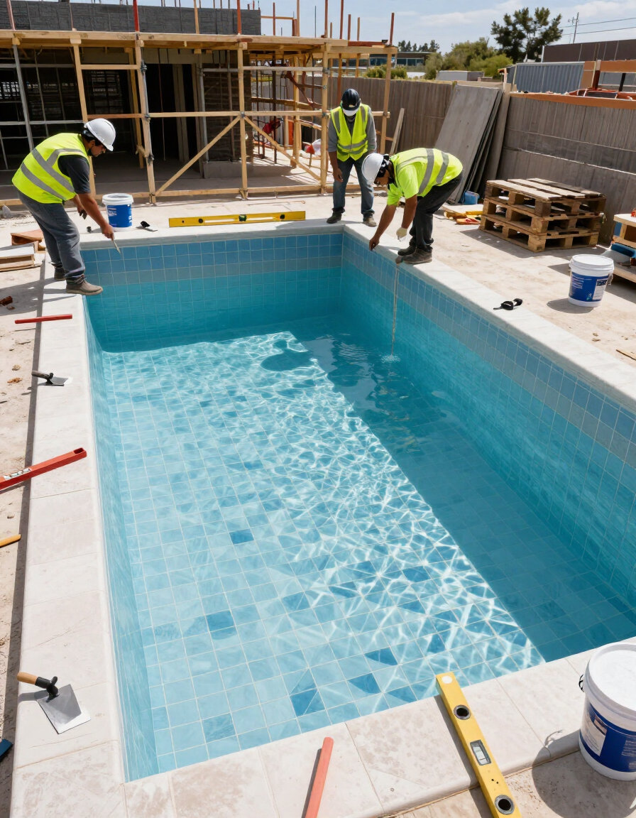 Diseño y construcción de piscina
