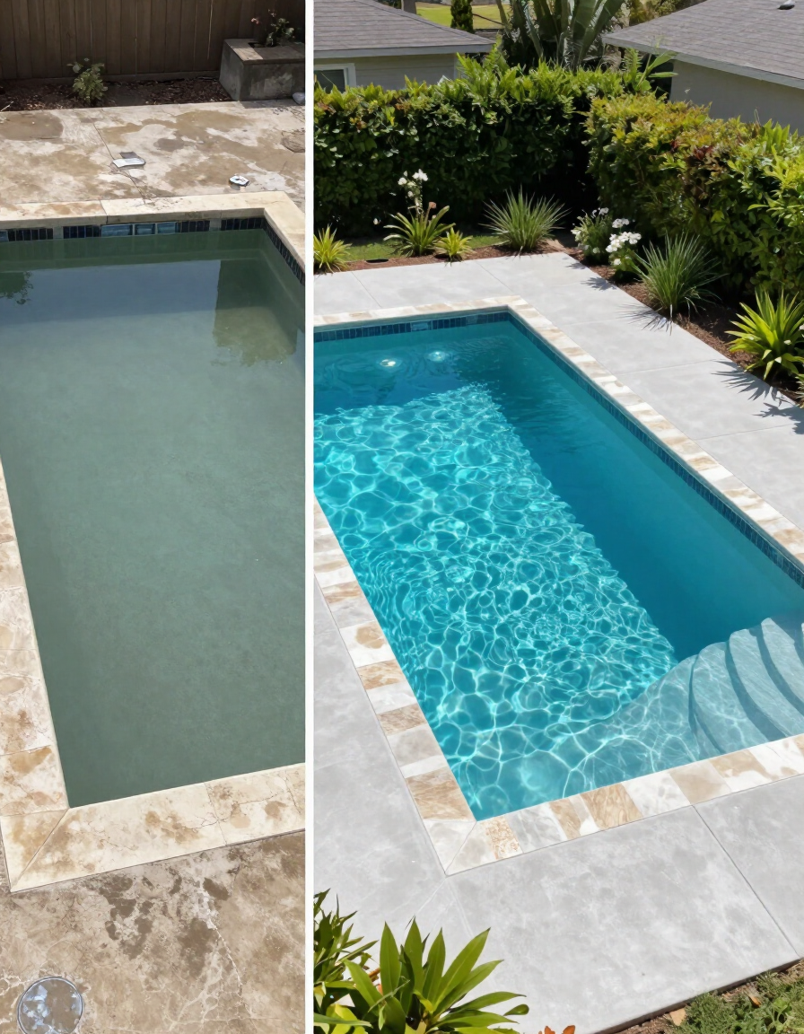 Piscina y servicio de Infinity TD Pools