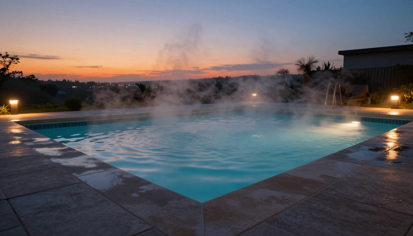 Bomba de calor para climatización de piscina