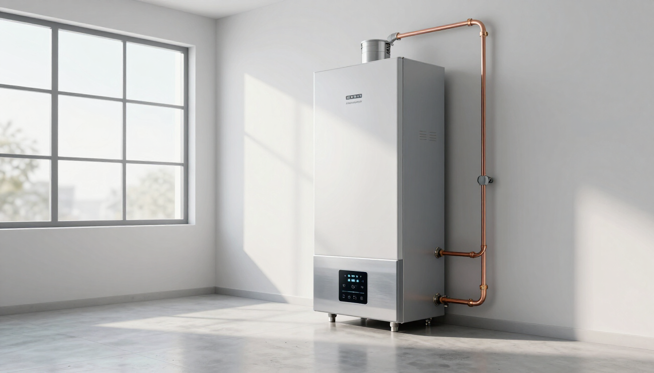 Duurzame warmtepompboiler installatie
