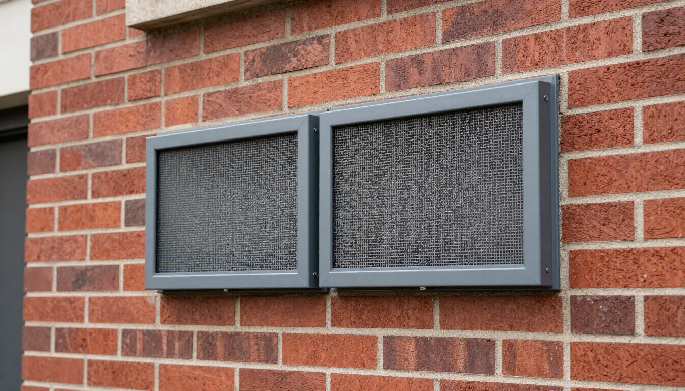Een moderne monoblock airco aan de muur in een strak interieur.