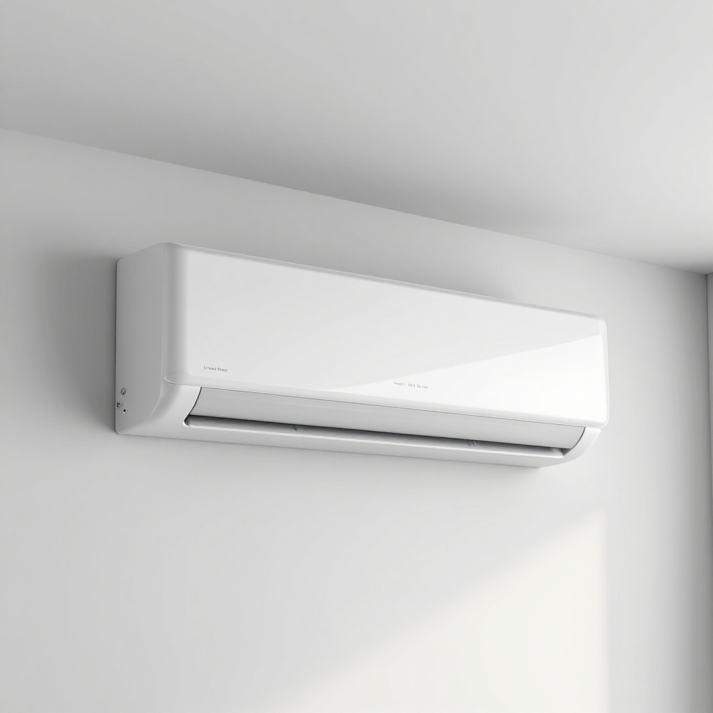 Nuova Monoblock airconditioning systeem in een modern interieur zonder buitenunit