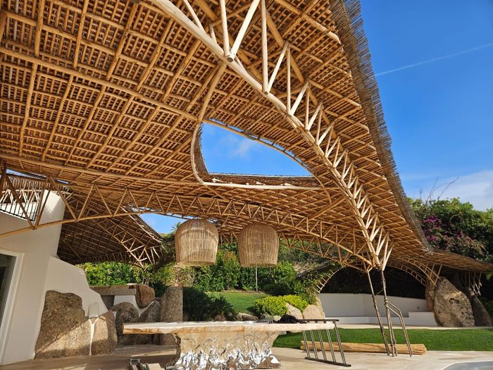 Gazebo in legno per esterno