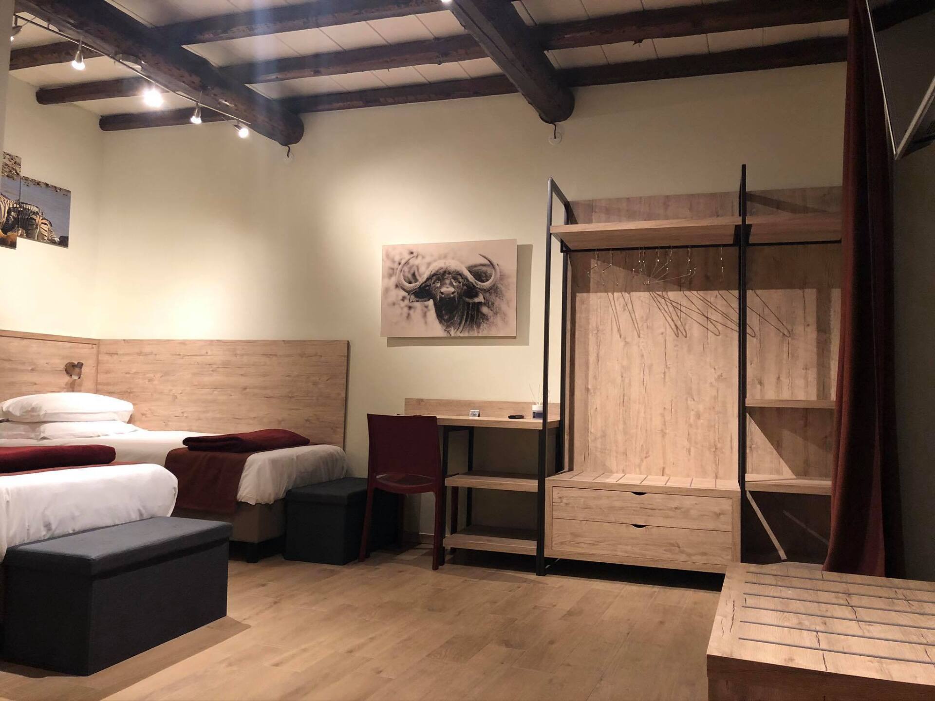 camere doppie e triple con bagno privato