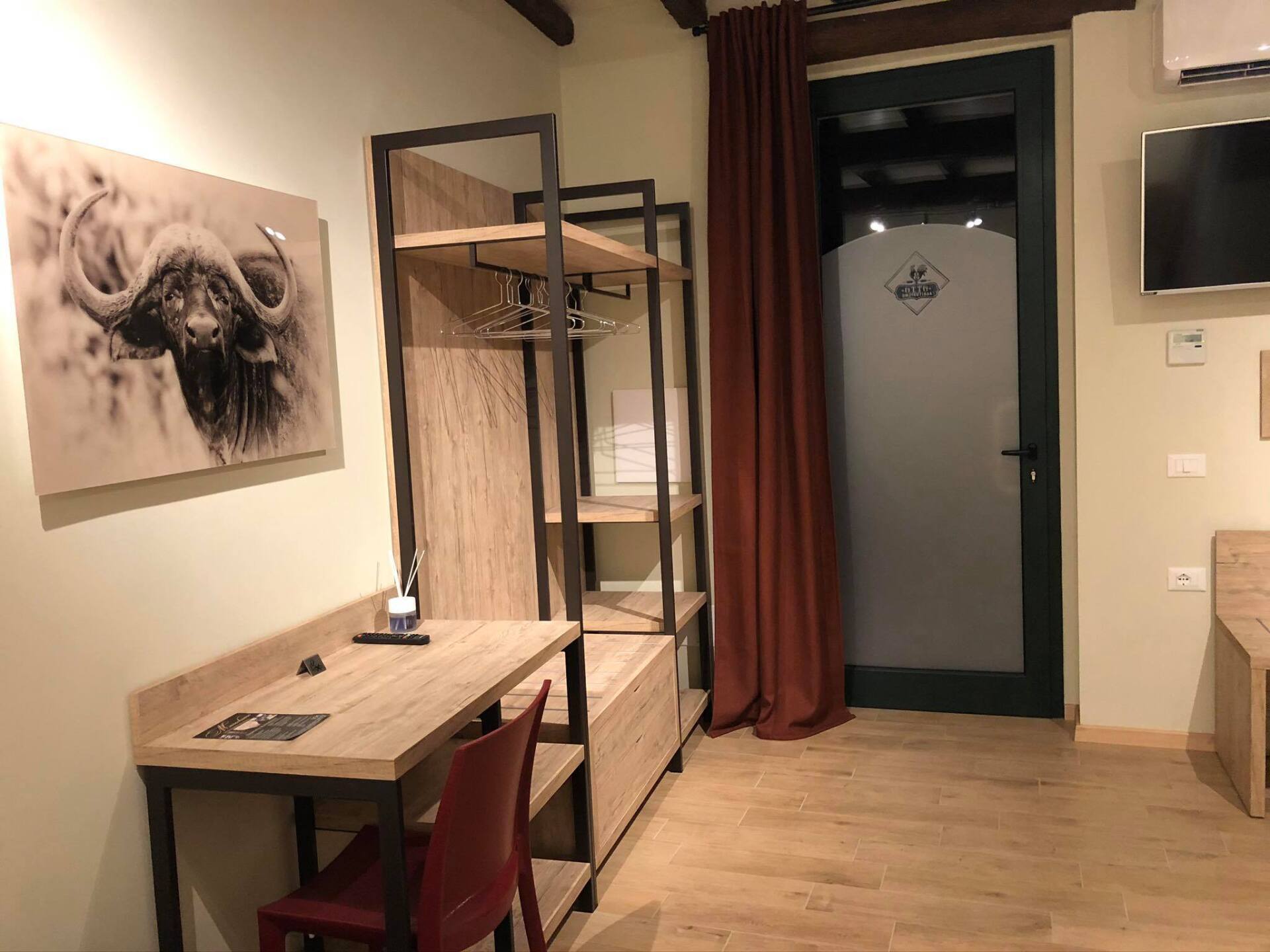 ingresso della camera